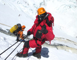 Arunima Sinha at the Top of Mount Everest