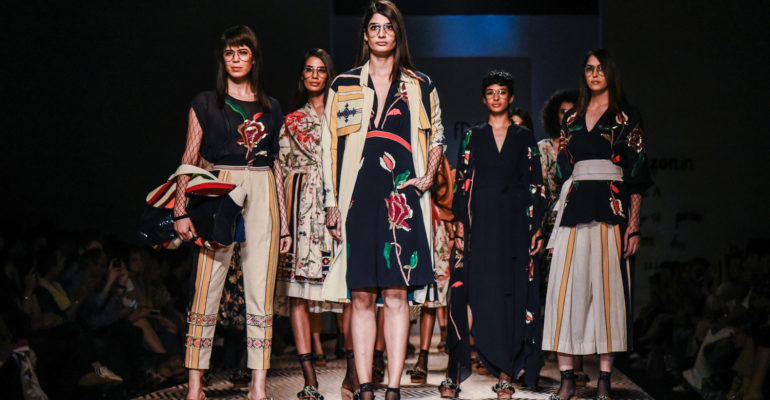 Vineet Bahl FDCI Amazon India Fashion Week Spring Summer 2018 Finale