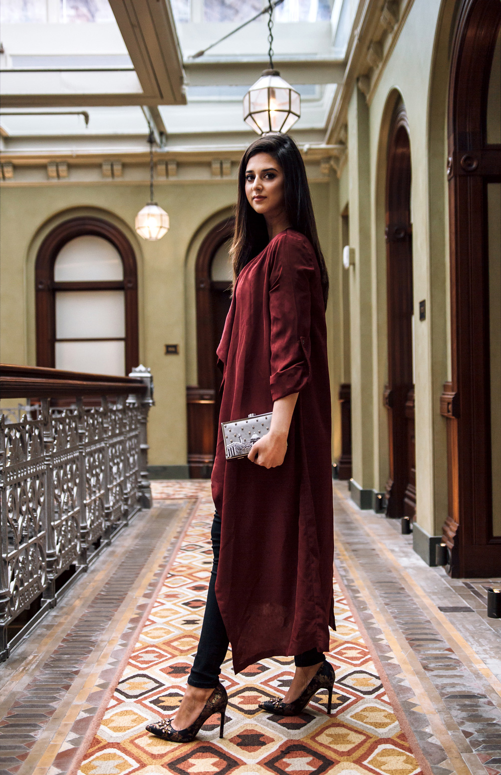 Handbag designer Minza Khan