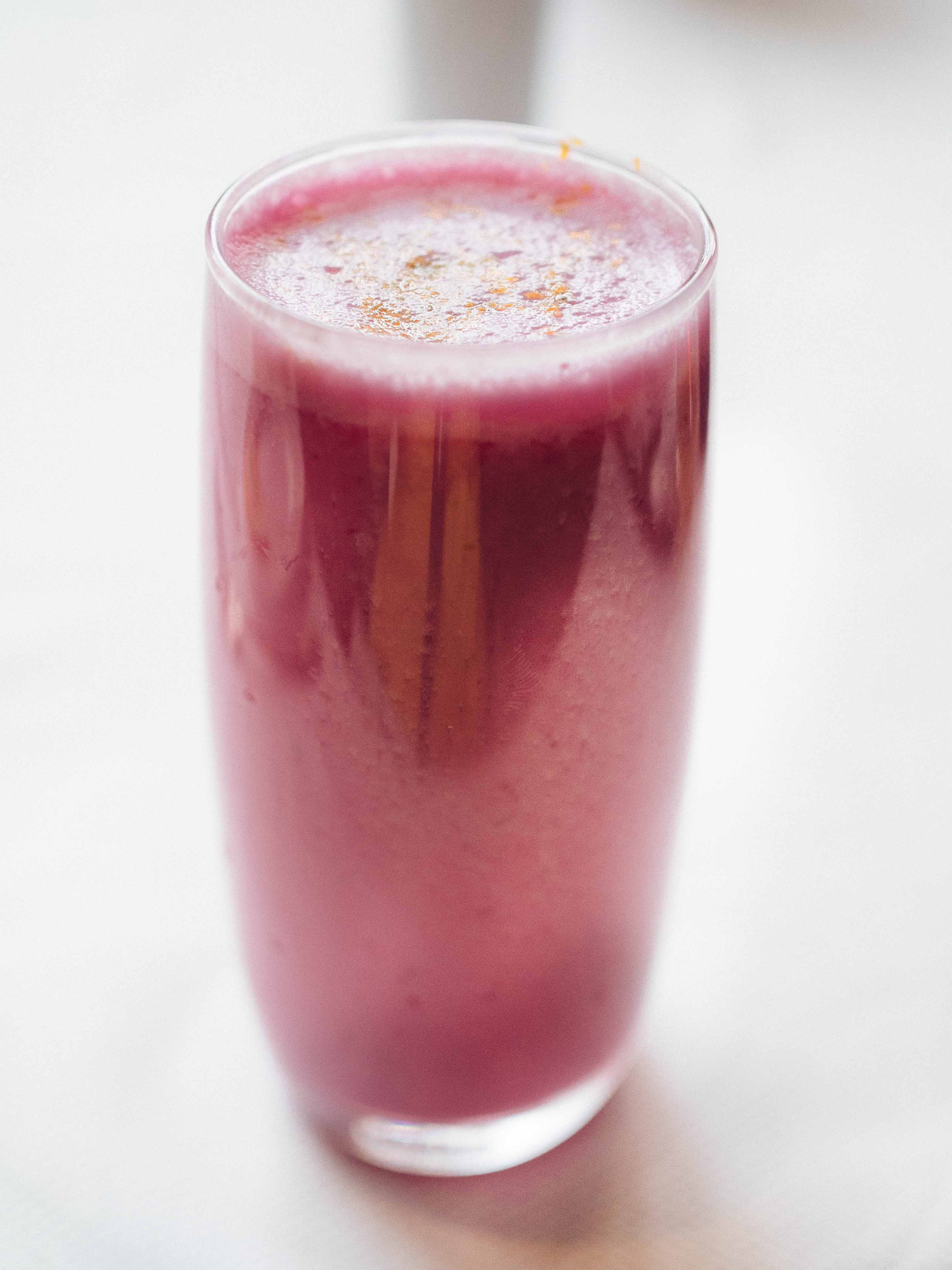 Pink Ginger Lassi at Varq