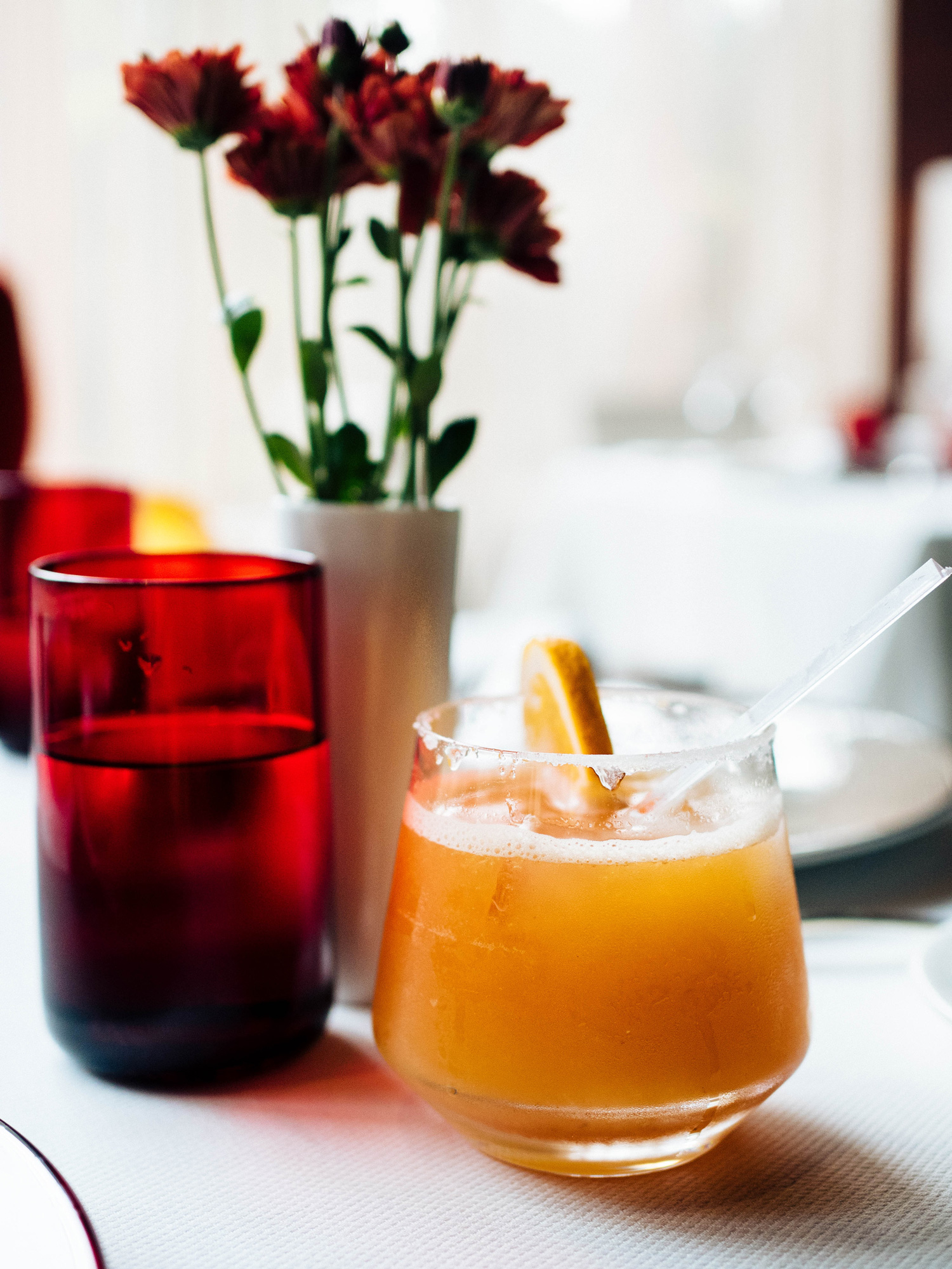Teekha Tamarind Mocktail at Varq Taj Mahal Hotel