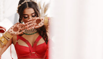 Mani Jassal's Scorpius - Zardozi Magazine - Red