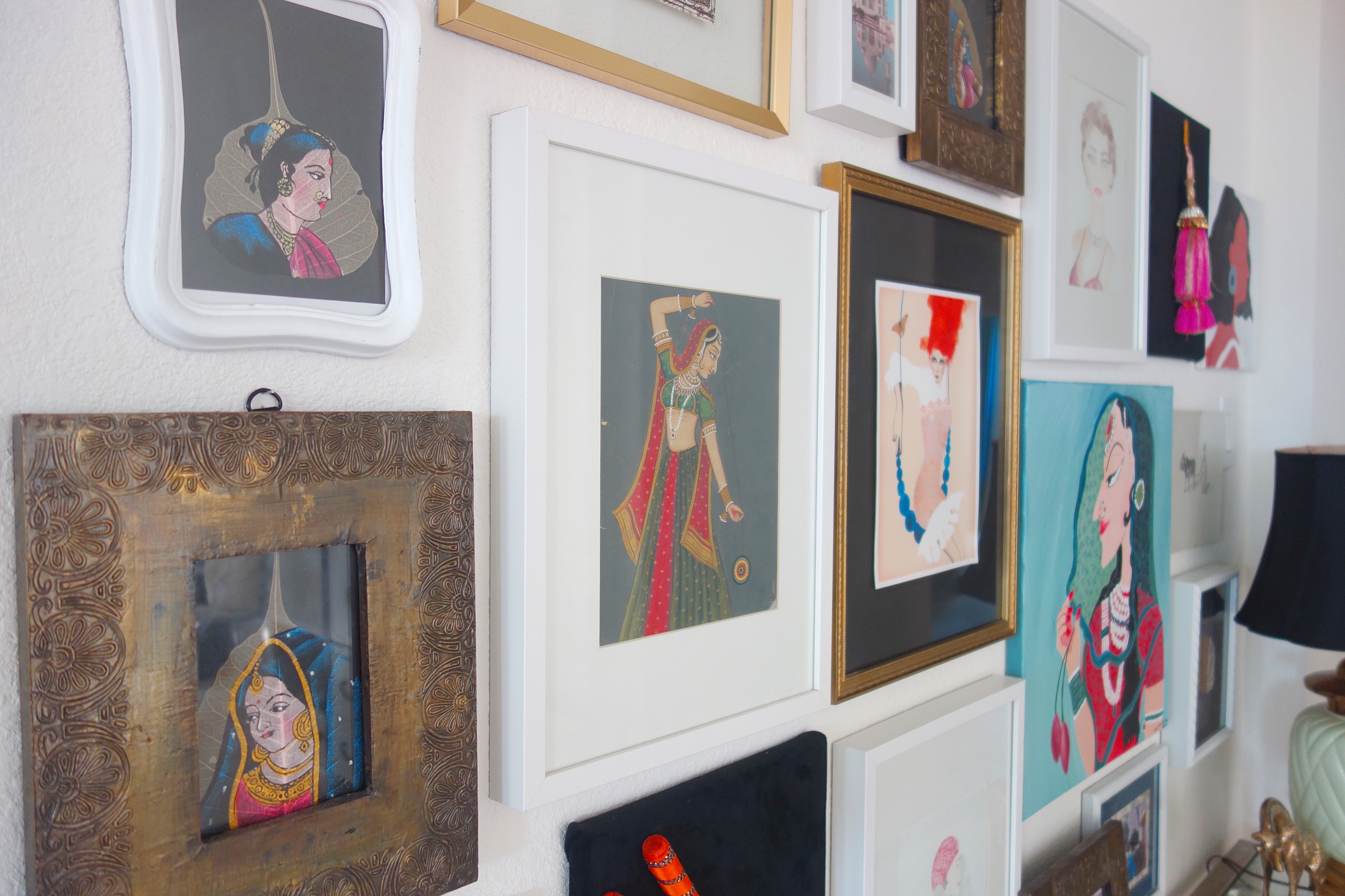 Decorating Walls - DIY Gallery Wall - Zardozi Magazine